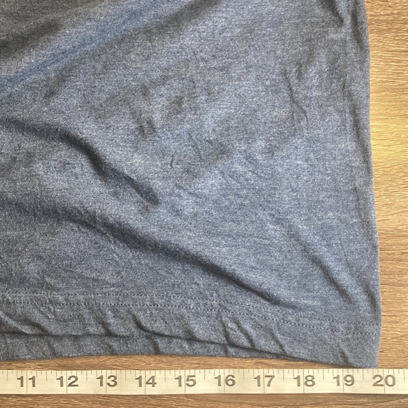 Unisex Heathered Blue Grateful Dead T Shirt Medium by Ripe Junction - Picture 7 of 7